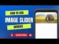 How to create image slider in android studio Image slider in android