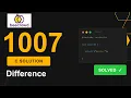 BeeCrowd 1007 C Solution Difference Beginner-Friendly