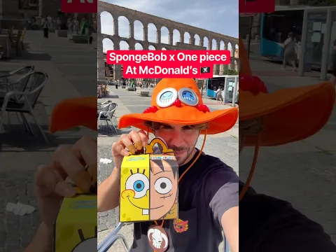 The SpongeBob x One Piece McDonald’s Collab