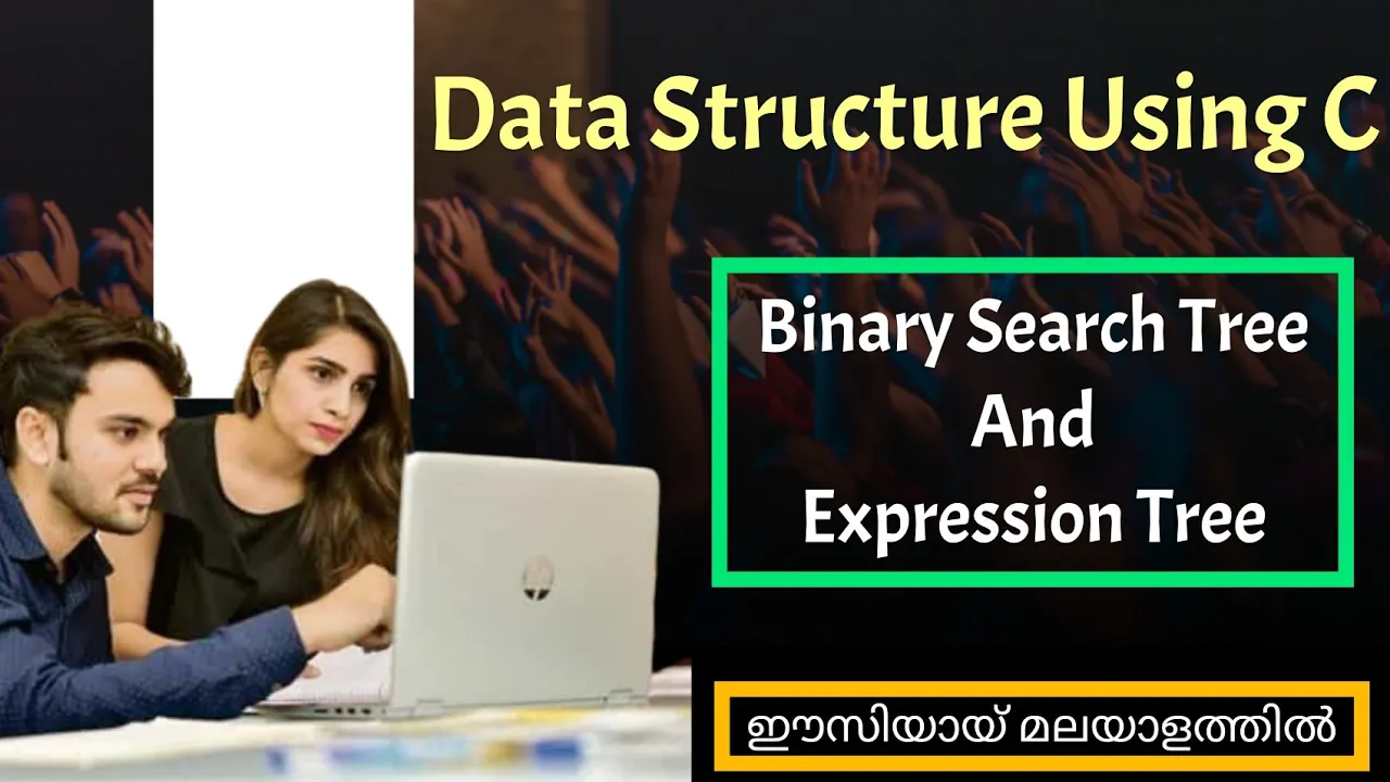 Data Structure |Binary Search Tree and Expression Tree|Malayalam|Calicut university|3rd sem bca/cs