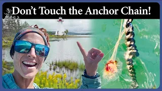 Anchored Bow and Stern at the Greatest Anchorage in the Bras d’Ors