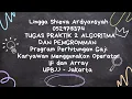 Tugas 2 Algoritma dan Pemrograman Program Java Perhitungan Gaji Karyawan Menggunakan IF dan Array