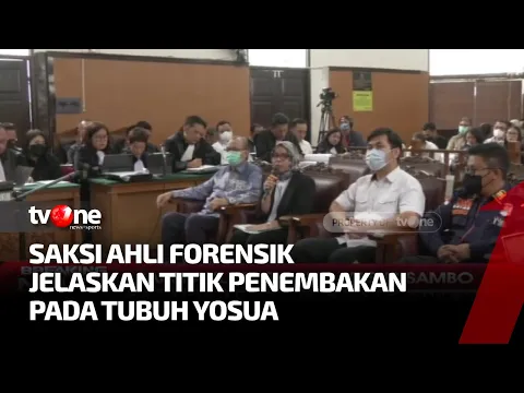 Saksi Ahli Forensik: Ditemukan Dua Luka Bekas Tembakan Bersifat Fatal