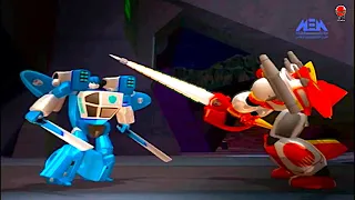 كرتون أبطال الروبوت الحلقة 16 بدون موسيقى 