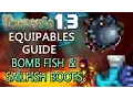 Terraria 1 3 Equipables Guide BOMB FISH SAILFISH BOOTS