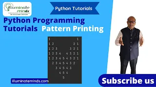 Pattern Printing Python Programming TCS NQT illuminateminds com