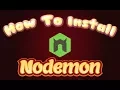 How install Nodemon on Windows 10