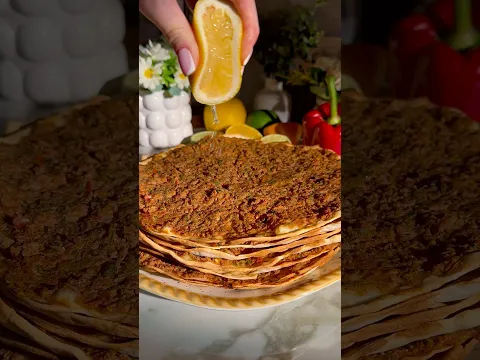 Настоящий Турецкий Лахмаджун