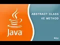 Java da Abstract Class lar ve Abstract Method lar