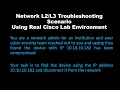 CCNA CCNP Study - Network Troubleshooting Scenario Using Real Cisco Lab Environment