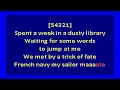 Camera Obscura  - French Navy (karaoke)