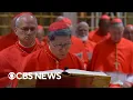 Download Lagu Cardinal electors begin taking oath of secrecy before starting papal conclave