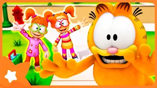 O Show do Garfield😺 QUAL DAS BRUXAS  🍕 Temporada 2 😺 | Português do BRASIL