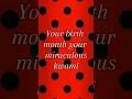 Your birth month your miraculous kwami