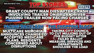 TOP STORIES Grant Co Man Dies After Crash Involving Trailer One Driver Facing Negligence Charges 