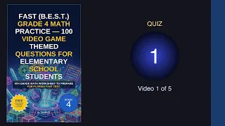 FAST B E S T Grade 4 Math Practice 100 Game Themed Questions For Elementary school studen
