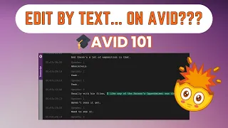 NEW Avid Transcripts - Huge Workflow Shift