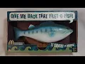 Gemmy 2009 McDonald s Frankie The Fish Singing Fish Prototype
