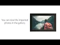 06 How to import photos to your frame Uhale