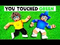 Roblox CAN T TOUCH THE COLOR with Girlfriend