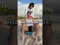 American man experiences pressure point massage in Hawaii Waikiki Beach