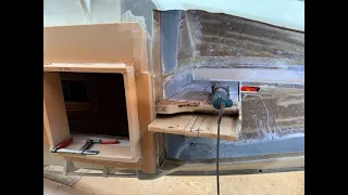 25 Jan 2025 Dagger board hoist starboard side