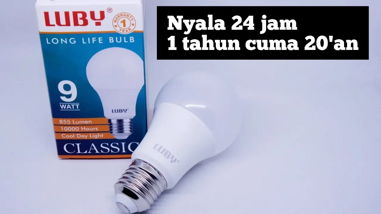 Lampu philip LED terbaru bentuknya anehh tapi|semakin terang | semakin awet