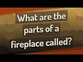 What are the parts of a fireplace called