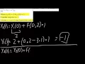 Explicit Euler Method System of ODE with initial values example
