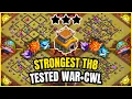 Impossible to 3 TH8 War Base New Design NEW META TH8 BASES Anti 3 Star WAR FARMING Bases