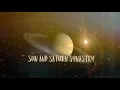 Sun and Saturn Synastry