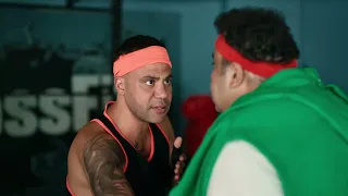 من داخل كواليس فيلم  صقر وكناريا   مزيج الأكشن والكوميديا صقر وكناريا     محمد امام   شيكو دندنها