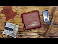 Cigarette case for 20 cigarettes made of leather Krust from