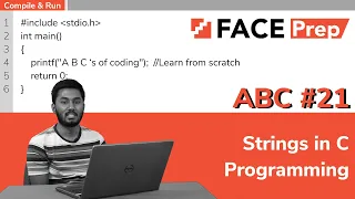 Strings in C C Programming for Beginners AnyBody Can Code