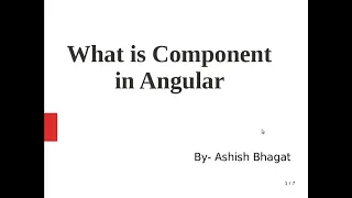 Angular 8 How to create a component in Angular