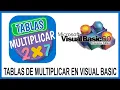 Aplicacion de Tablas de Multiplicar en Visual Basic 6