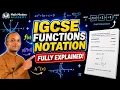 IGCSE Functions Made Easy Function Notation Domain Range Composite Inverse Functions