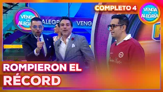 Mauricio Barcelata ROMPE EL RÉCORD de VLA… ¡y Capi Pérez casi se rinde! | Venga La Alegría