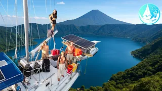From Sail Boat to swimming inside a volcano Exploring El Salvador
