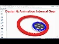 Solid Edge Tutorials Design Animation Internal Gearing Spur Gear