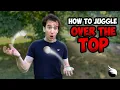 THE EASIEST Juggling Trick Tennis Half Shower Reverse Cascade