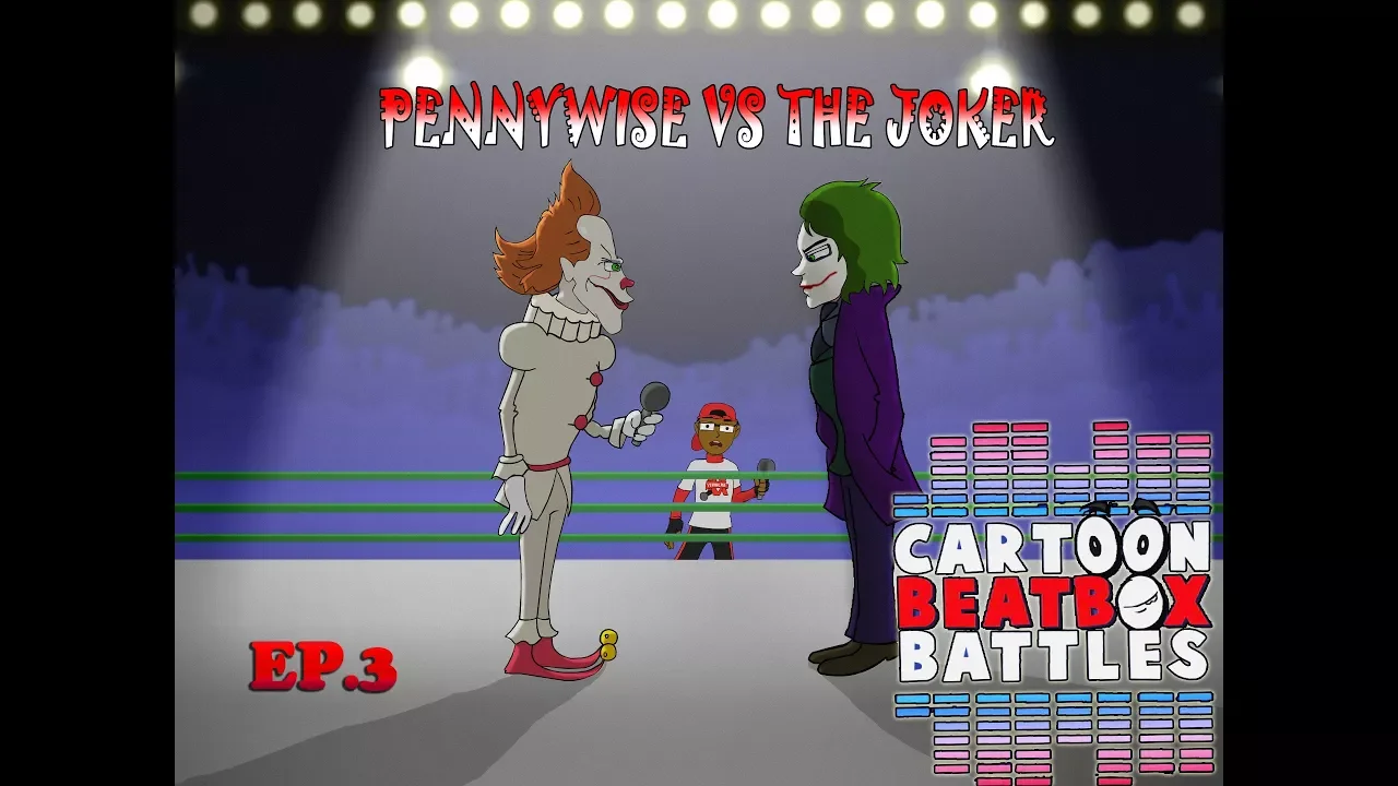 Pennywise VS The Joker - Cartoon Beatbox Battles