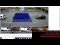 Python code for Vehicle Speed Detection using OpenCV