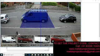 Python code for Vehicle Speed Detection using OpenCV
