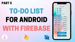 To-Do List and Time Tracker for Android using Java and Firebase Part 3