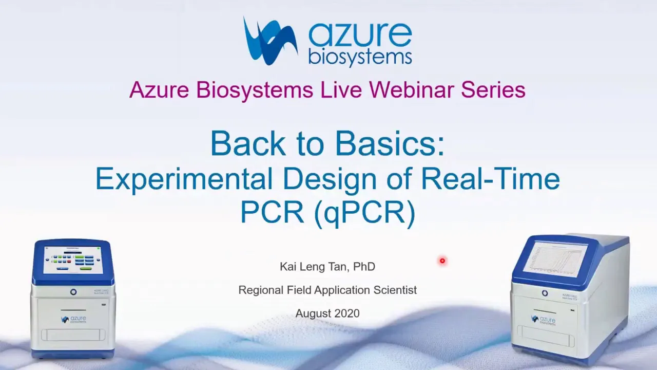 Back to Basics: Experimental Design of Real-time PCR | Azure Biosystems