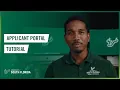 Applicant Portal Tutorial University of South Florida