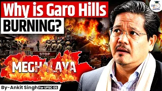 why violence broke out in meghalaya before garo hills elections ankit singh studyiq ias english