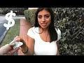 Girl With Magical Shirt Flash For Quick Cash