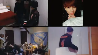 تحليل Taekook غرفة لشخصين قبلة على بث Taehyung في V Live 